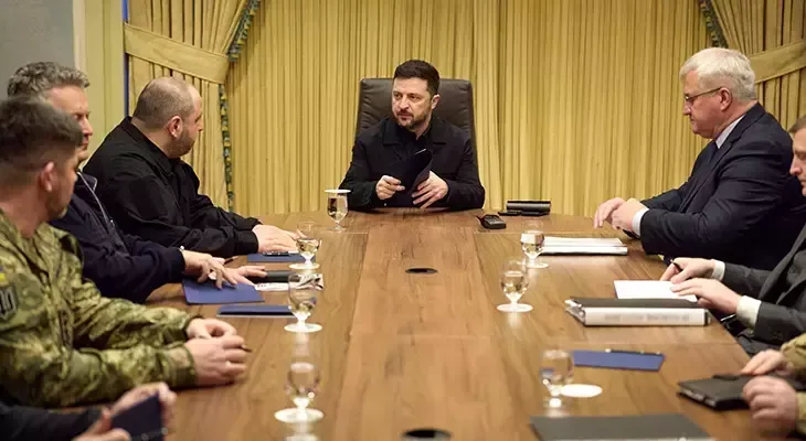 Zelenski Cenevrə sənədinə düzəliş edildiyini açıqladı