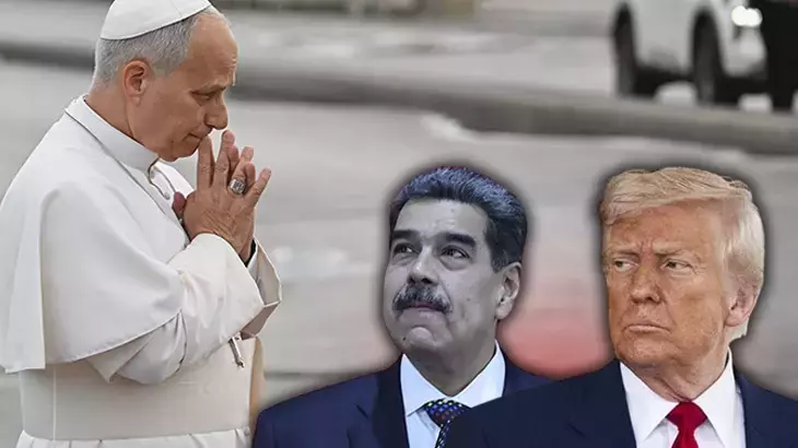 Papa Leodan Trampa çağırış: Maduroya hərbi müdaxilə olmasın