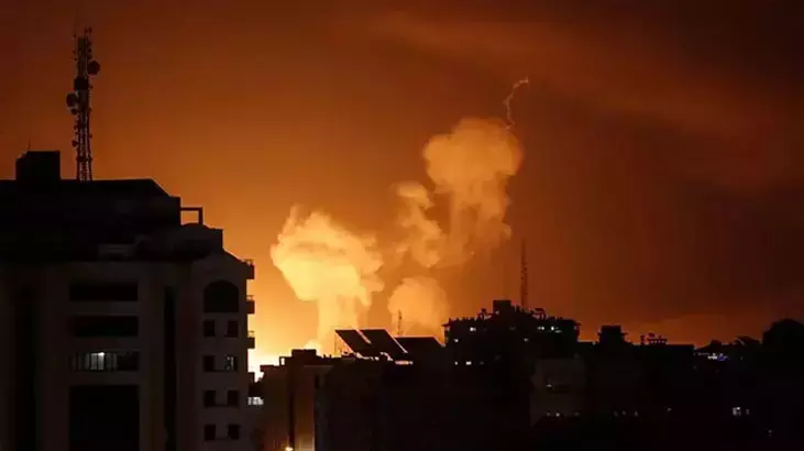 İsrailin Şama SİHA zərbəsi