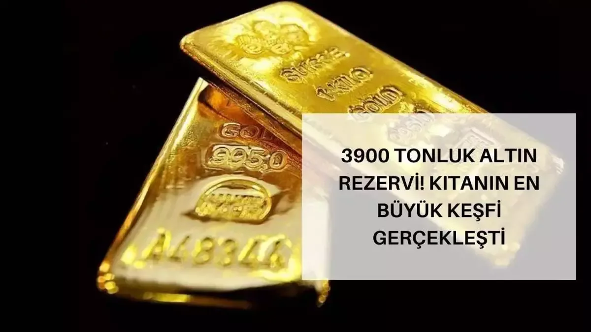 SON DƏQİQƏ: 3900 tonluq qızıl ehtiyatı kəşf edildi – qitənin ən böyük tapıntısı!