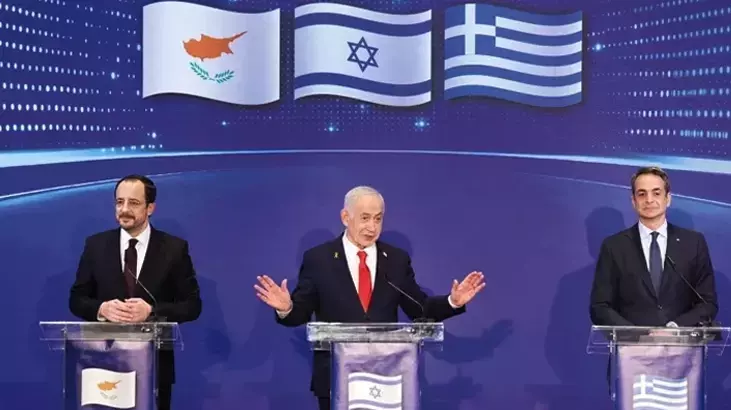 İsrail Yunanıstan Kipr sıx əməkdaşlığı Dəmir Şüa ilk tədarükü