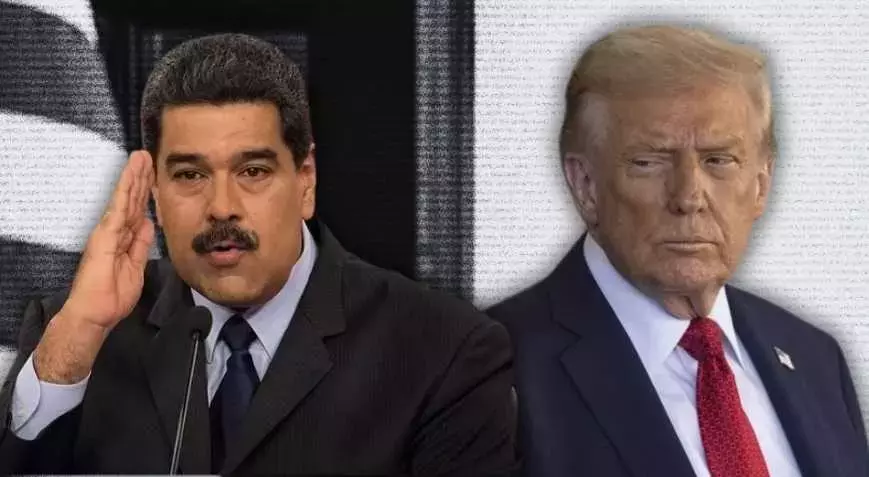 Trampdan iddia Maduro və xanımı saxlanılıb ölkədən çıxarıldı