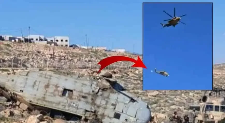 İsrail ordusu helikopter qəzası xilasetmə faciəsi
