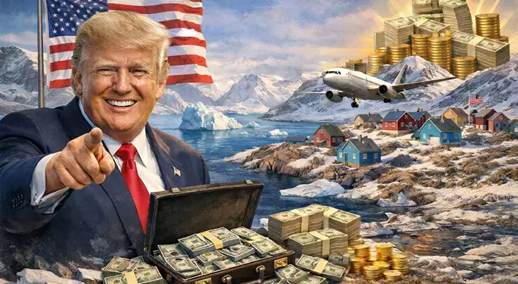 ABŞ-ın Qrenlandiya təklifi üzə çıxdı: Adambaşına 1 milyon dollar və 60% şərt
