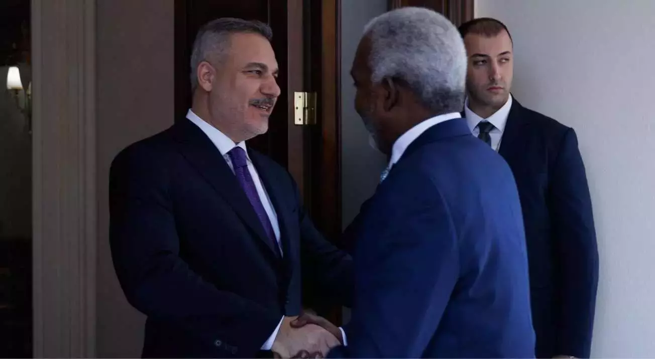 Ankarada Fidan-Nigeriyalı Tuqqar görüşü