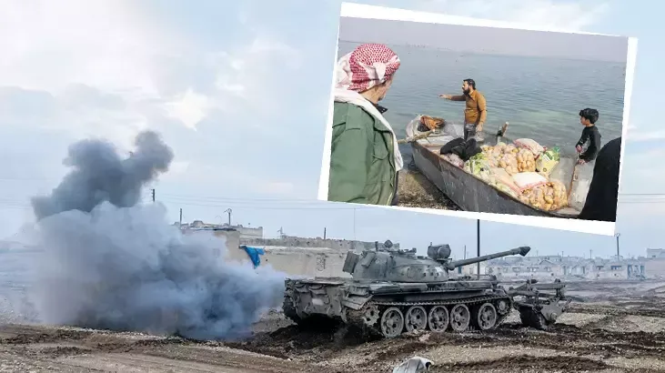 Hər yerə mina döşənib.