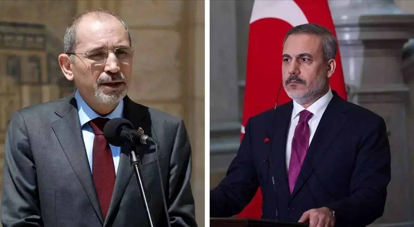 Hakan Fidan İordaniyalı həmkarı Səfədi ilə görüşüb