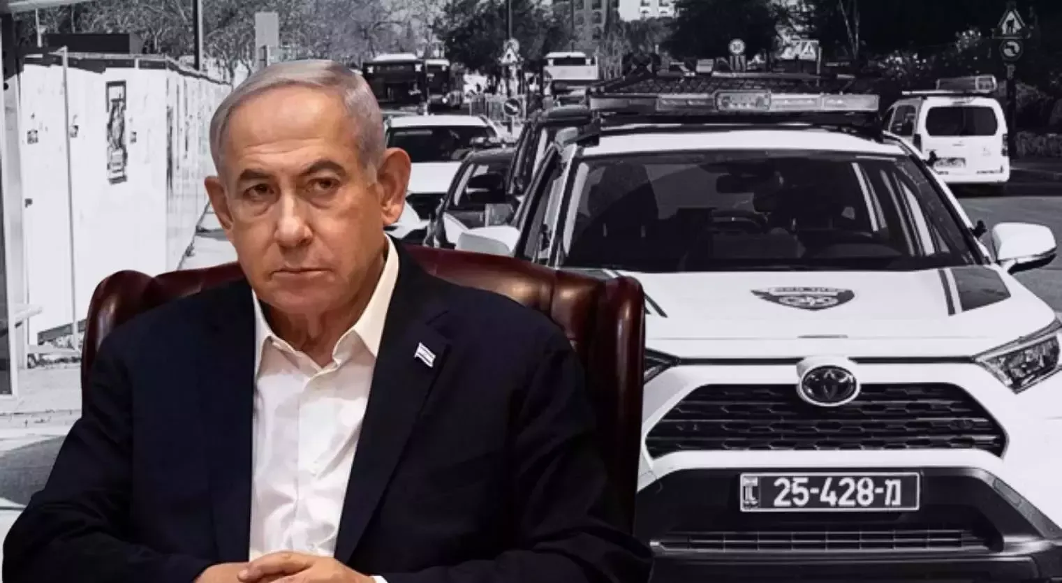 Netanyahu ofisi önündə şübhəli bağlama: Bomba mütəxəssisləri cəlb olundu