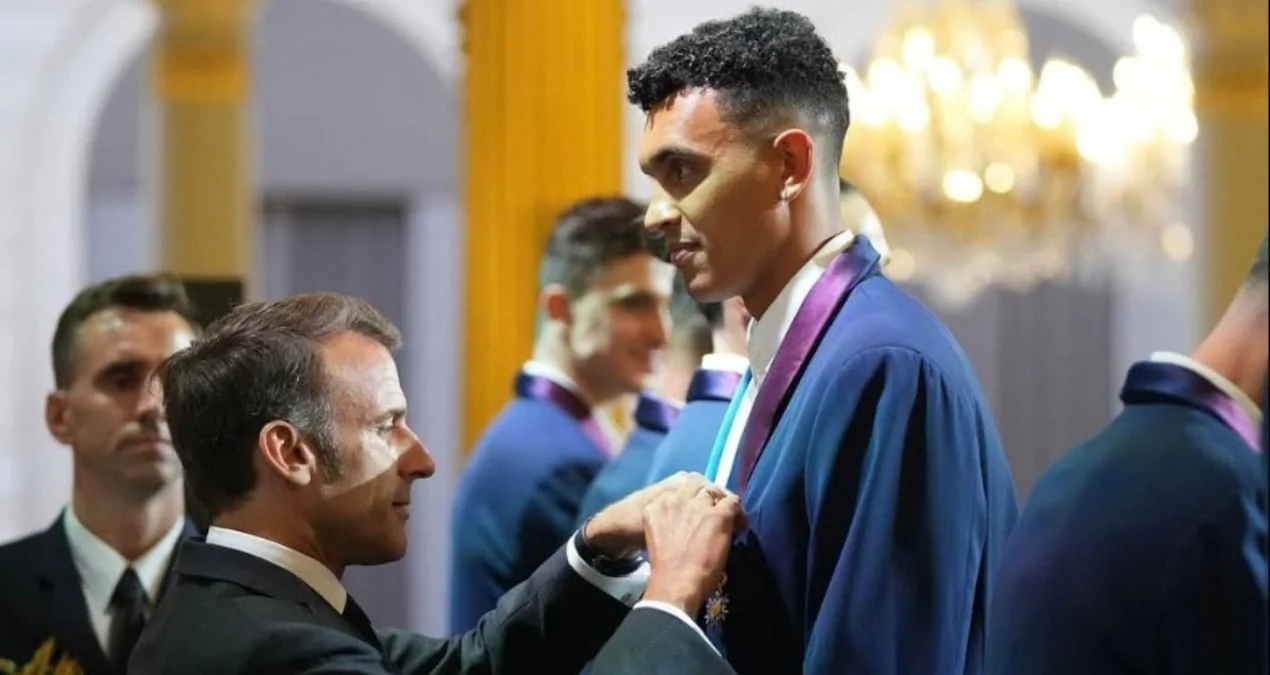 Fənərbaxçəli Fransız Voleybolçulara Makrondan Olimpiya Mükafatı