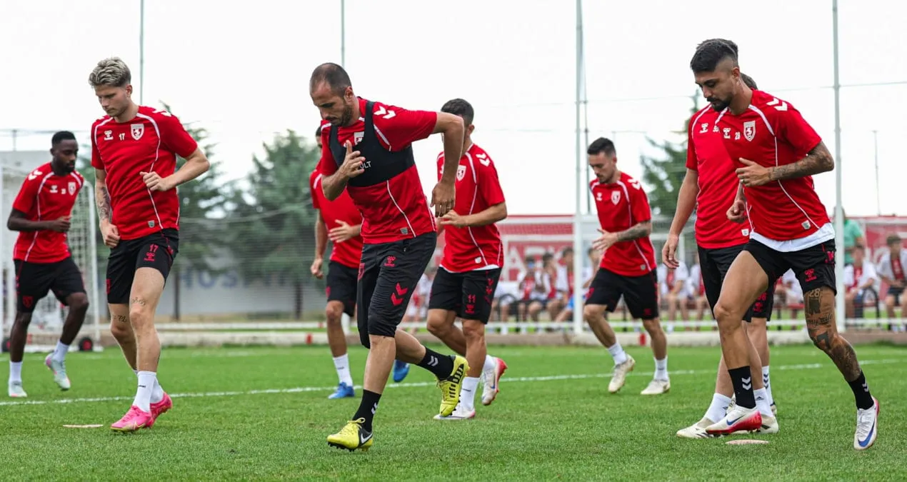 Samsunspor "Panathinaikos" oyunu üçün məşq edir