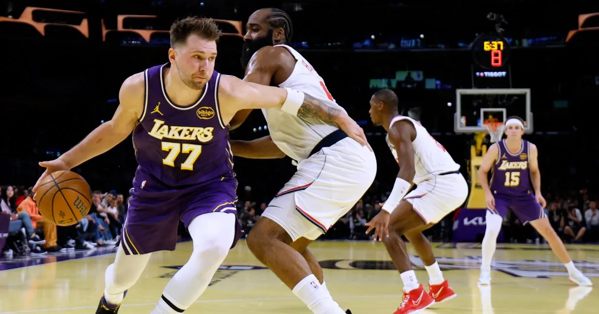 NBA Kuboku: Donçiç 43 xal, Leykers Klippersə qalib gəldi