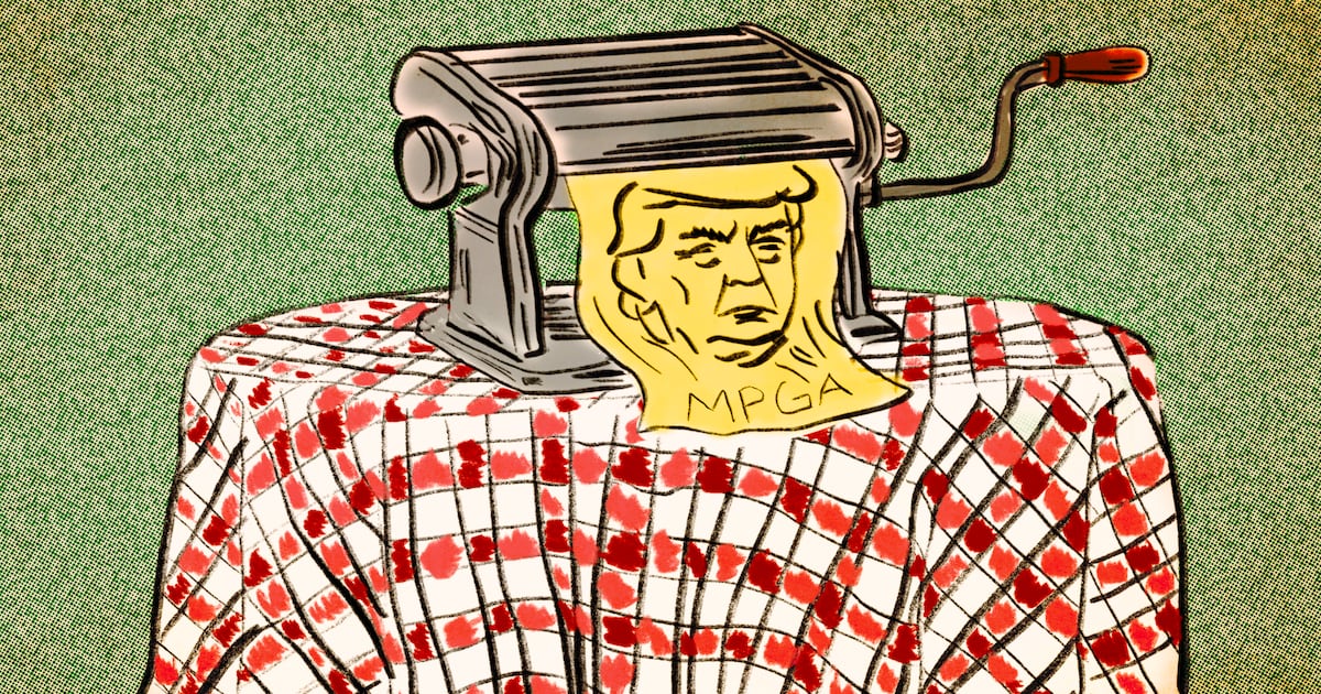 Tramp ucbatından gurme italyan makaronları satışdan çıxır