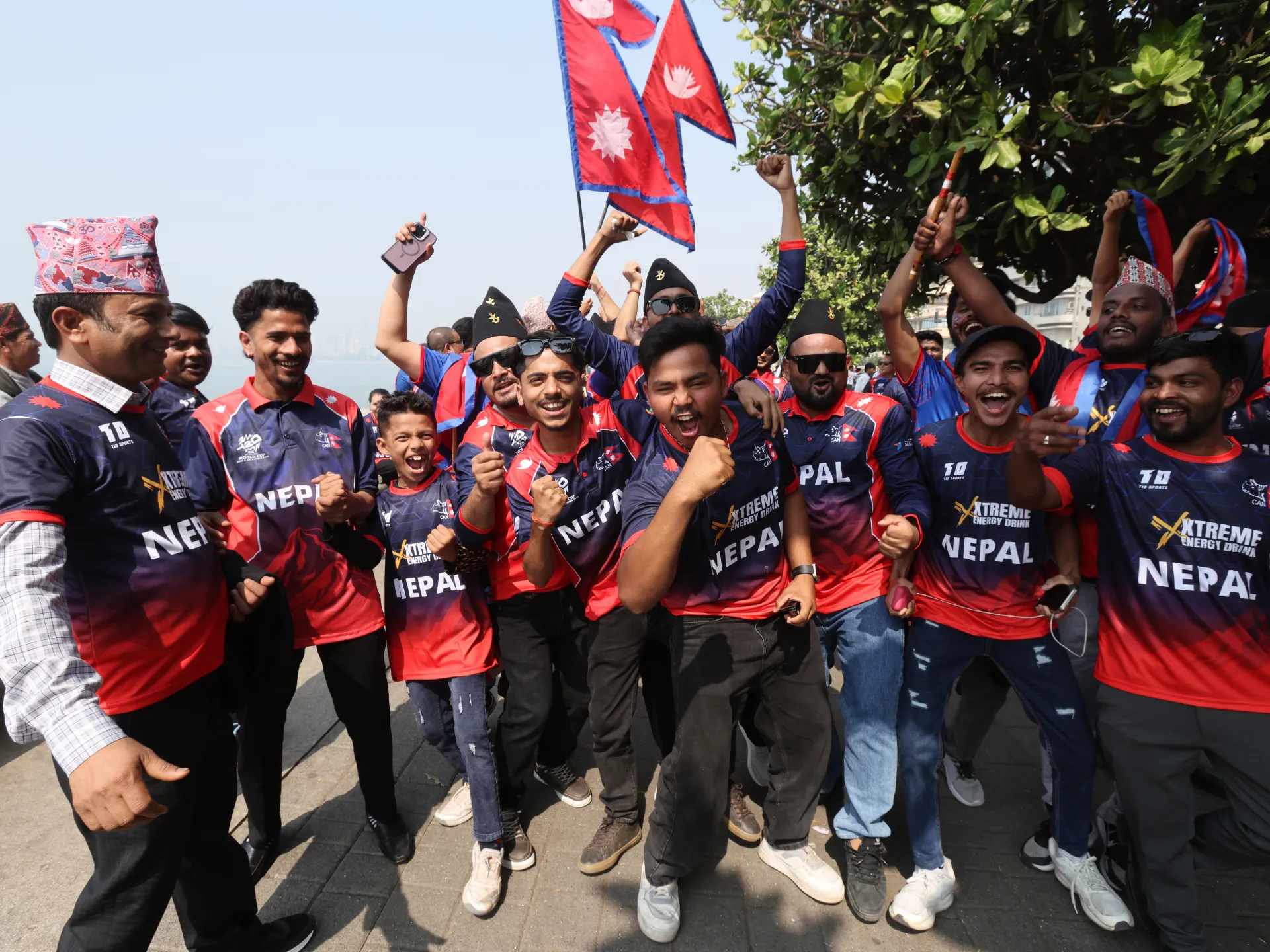 T20 Dünya Kuboku: Nepal azarkeşləri İngiltərə məğlubiyyətinə baxmayaraq Vankhedeyə damğa vurdu