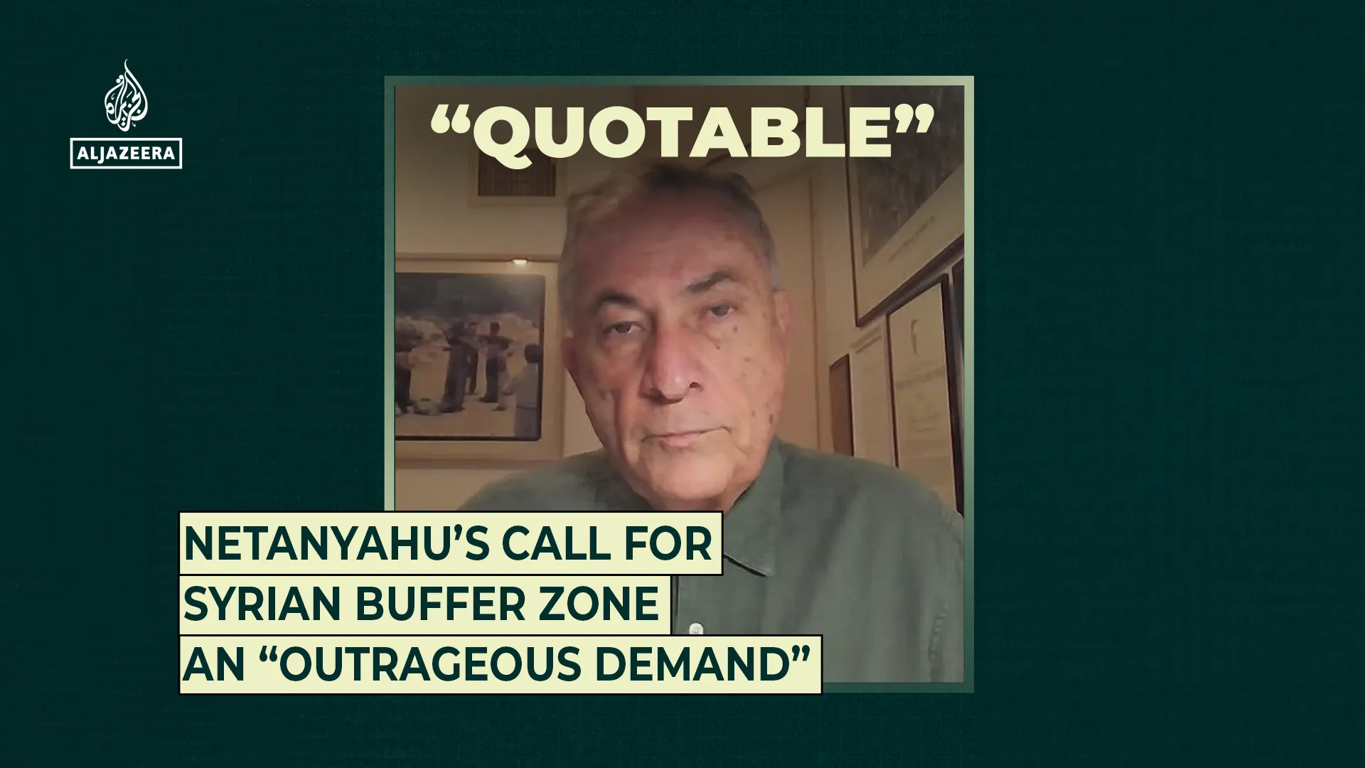 Netanyahu'dan Suriya üçün əsassız bufer zona tələbi