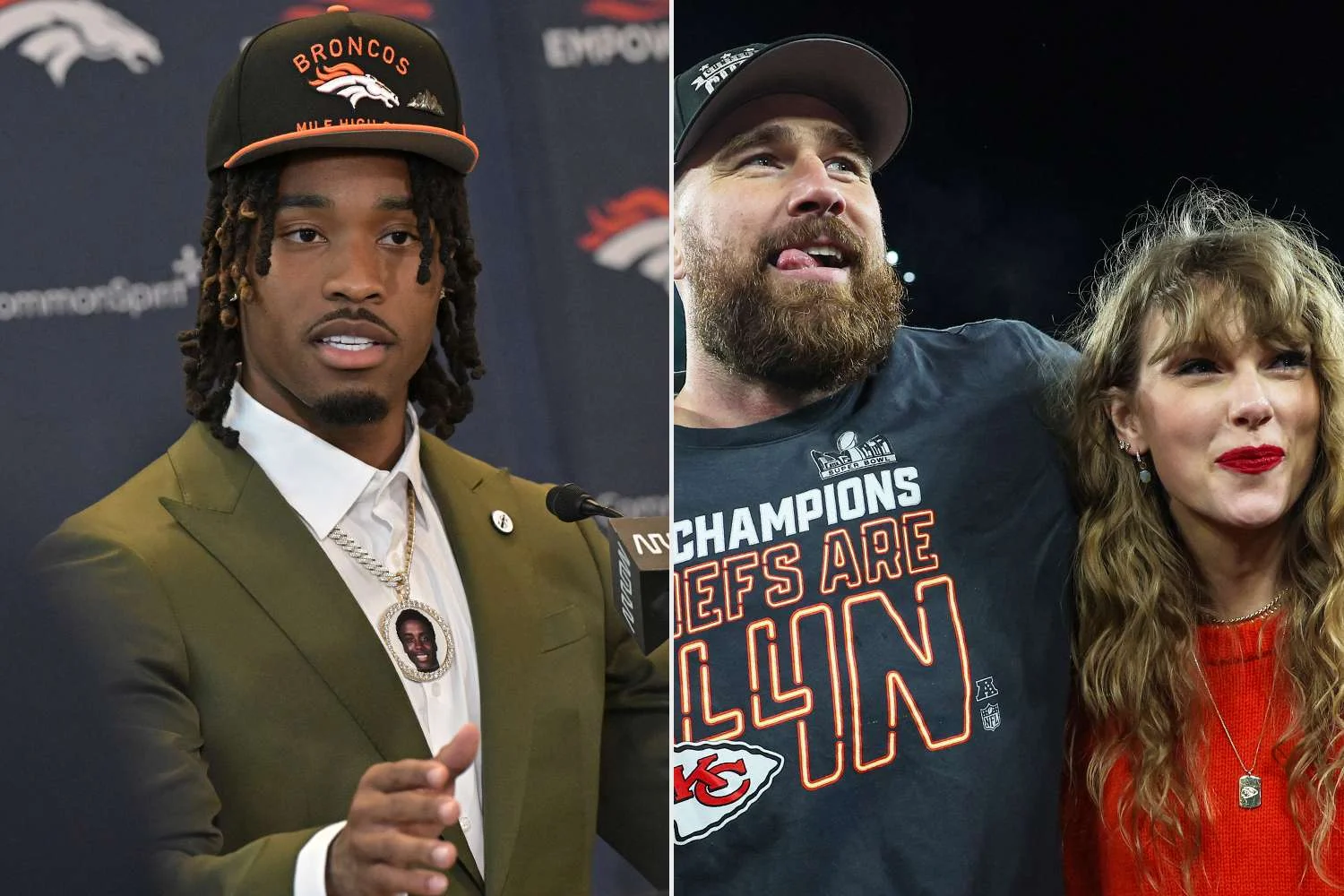 Broncos oyunçusundan Kelce və Sviftə zəfər eyhamı