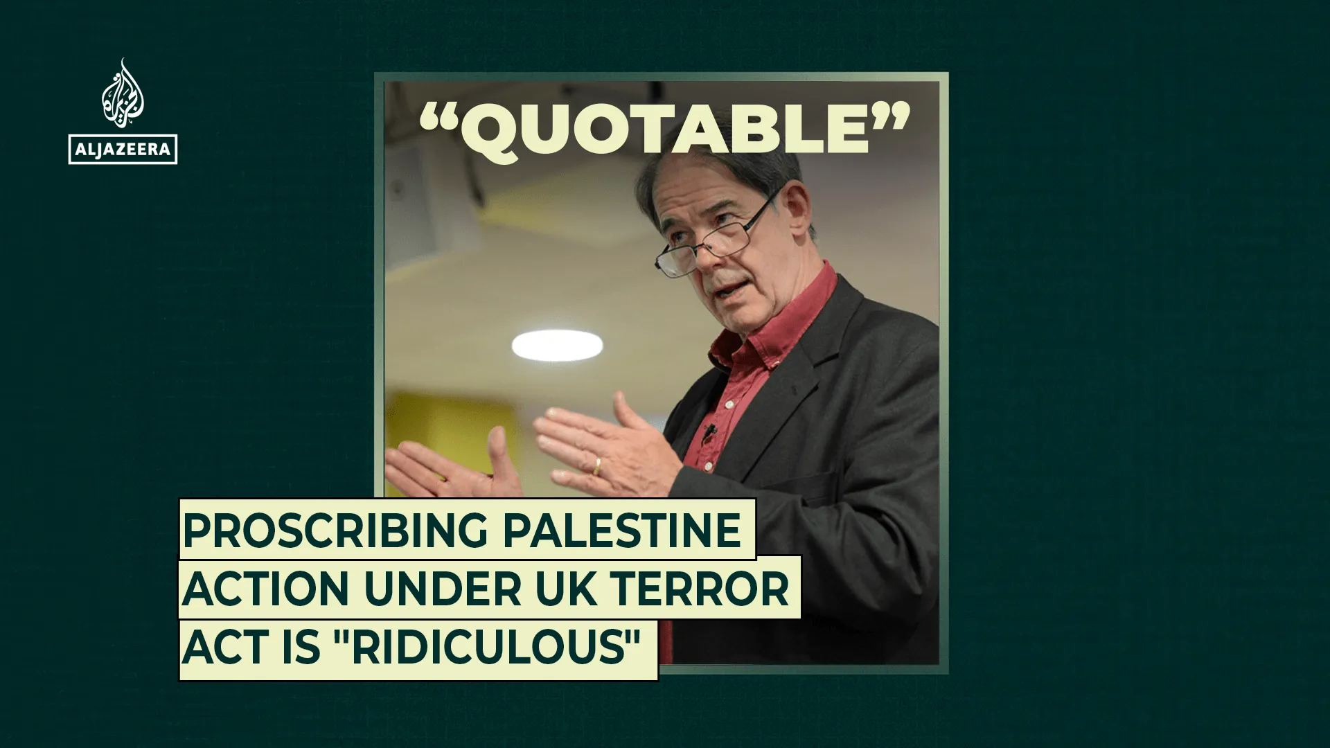 Fələstin Fəaliyyətinə Böyük Britaniya terror qadağası: "Absurd"