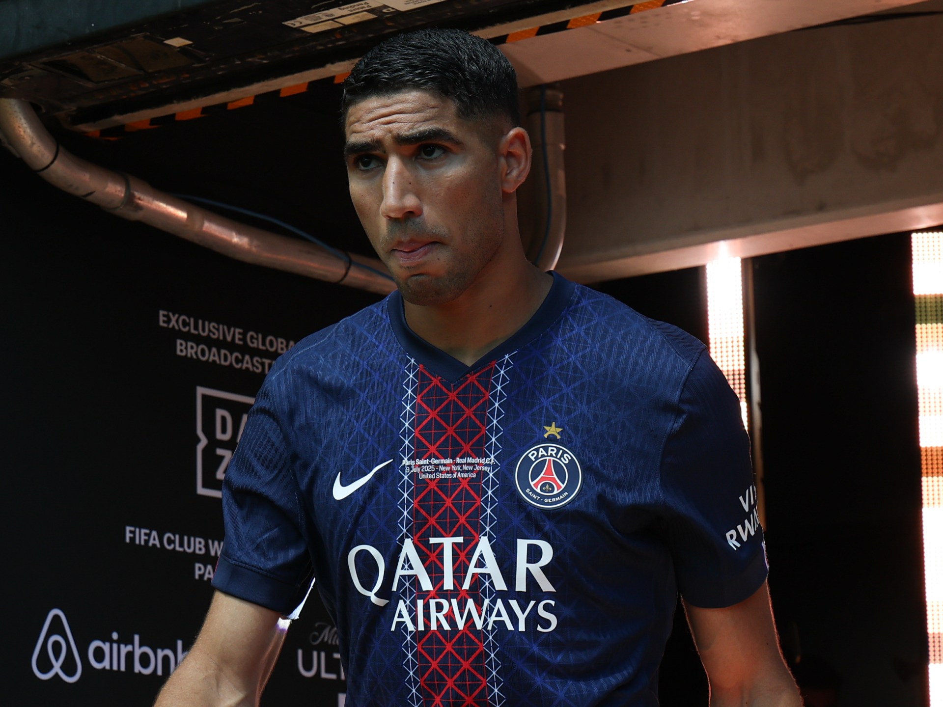 PSJ-nin futbolçusu Əşrəf Hakimi üçün təcavüz ittihamı ilə məhkəmə tələbi
