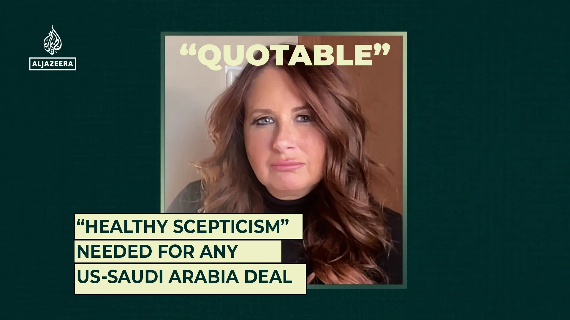 ABŞ-Səudiyyə razılaşmalarına sağlam şübhə vacibdir