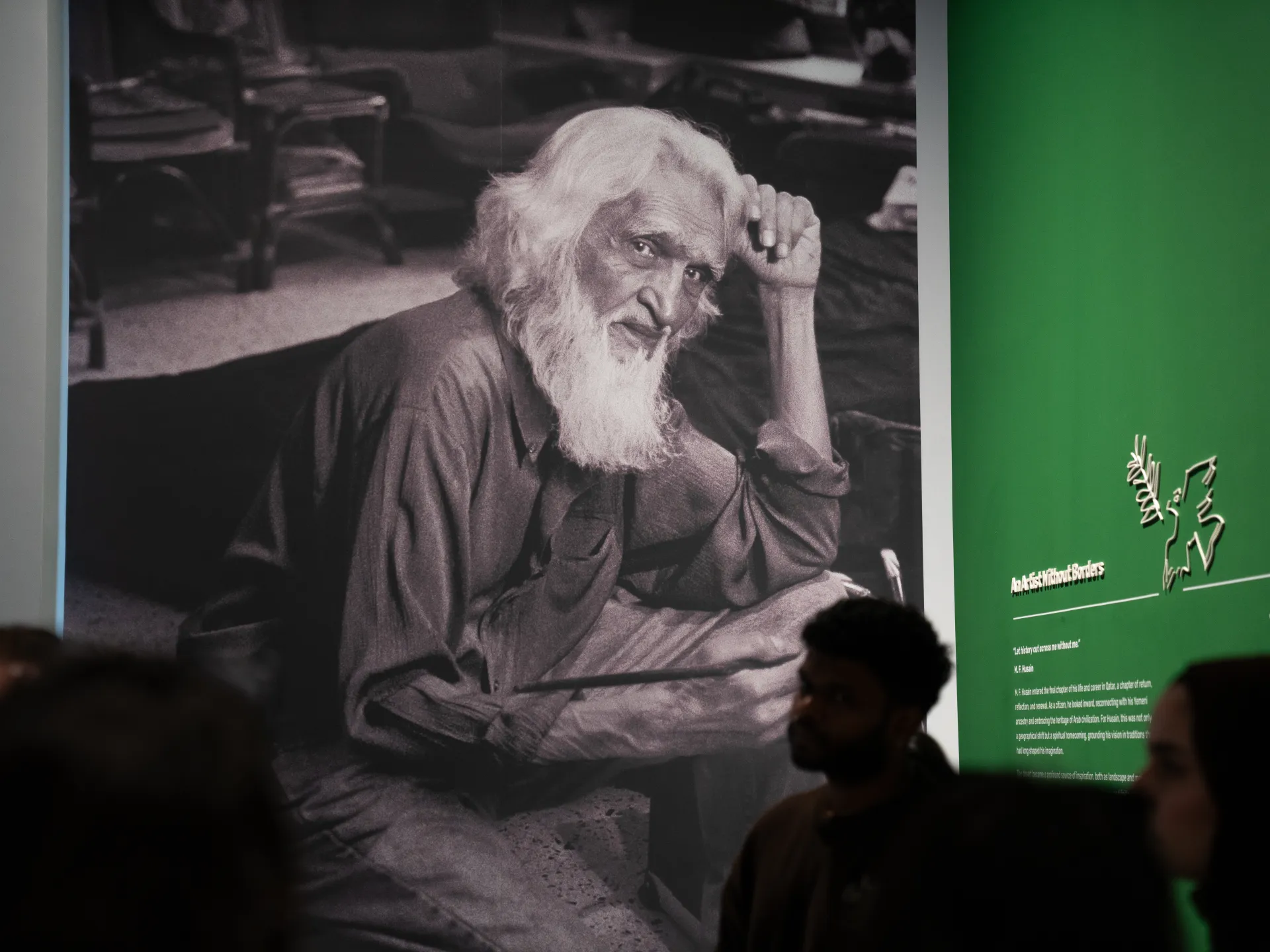 MF Hüseyn sürgündə, əsərləri Qətərdə daimi məkan tapır