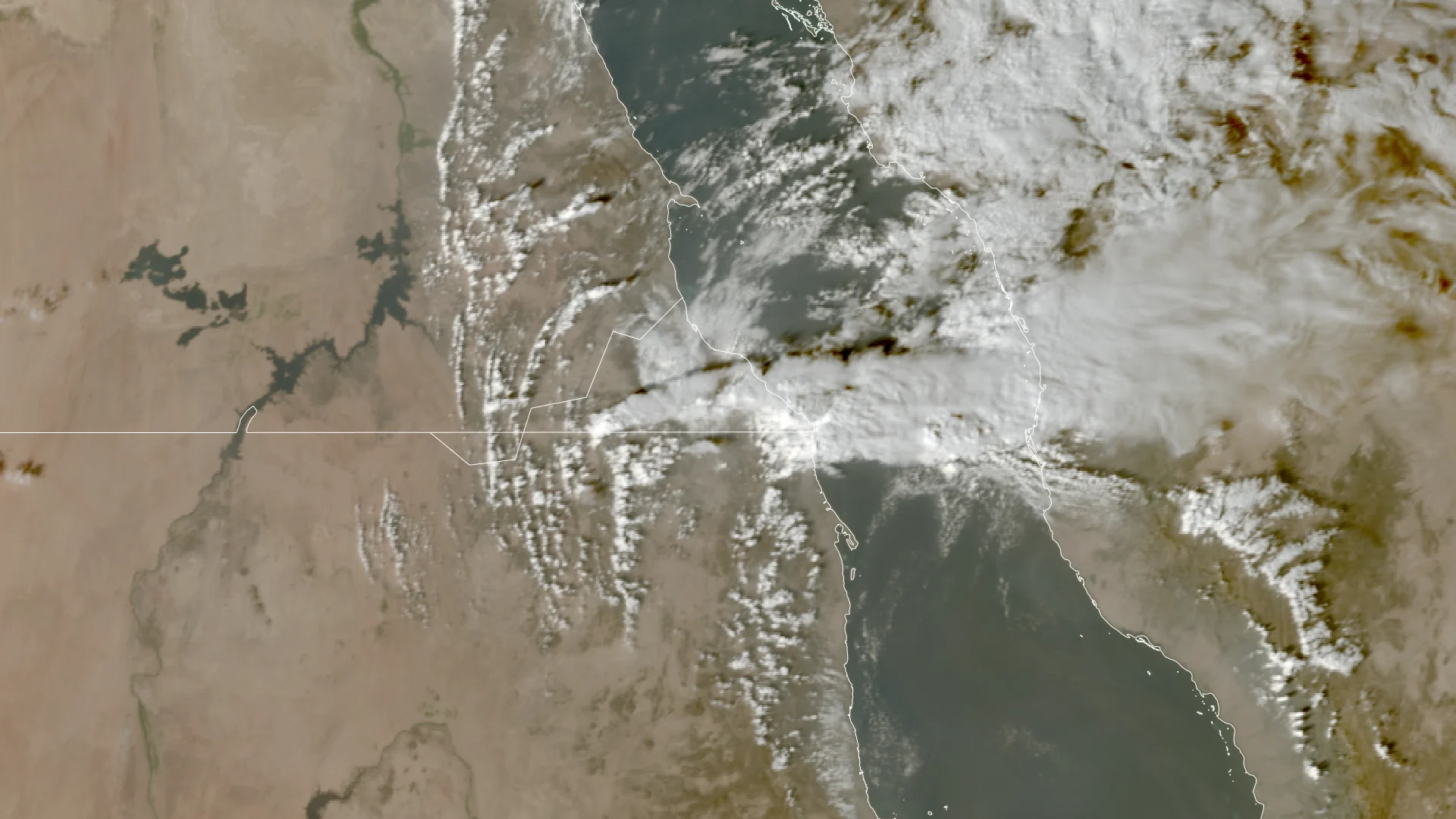 Efiopiya vulkanının ilk tarixi püskürməsinin peyk görüntüləri
