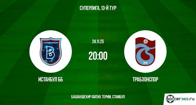 Türkiyə çempionatı: İstanbul BB – Trabzonspor 13-cü tur öncəsi proqnoz