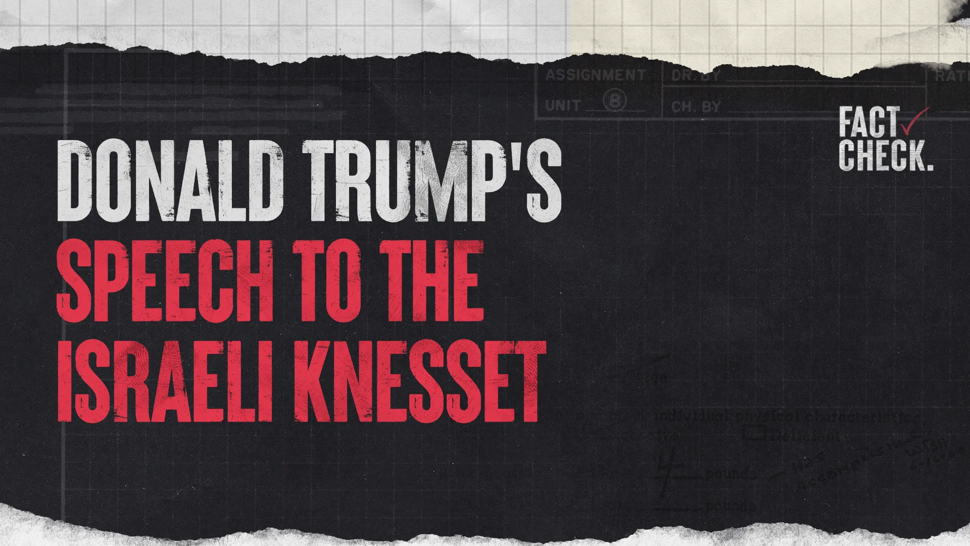 Trampın İsrail Knessetində çıxışı