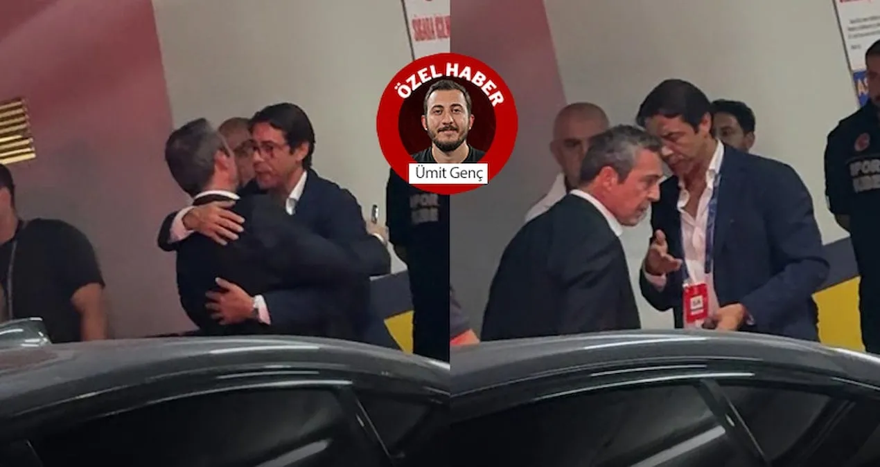 Ali Koç oyundan sonra Rui Costa ilə görüşdü