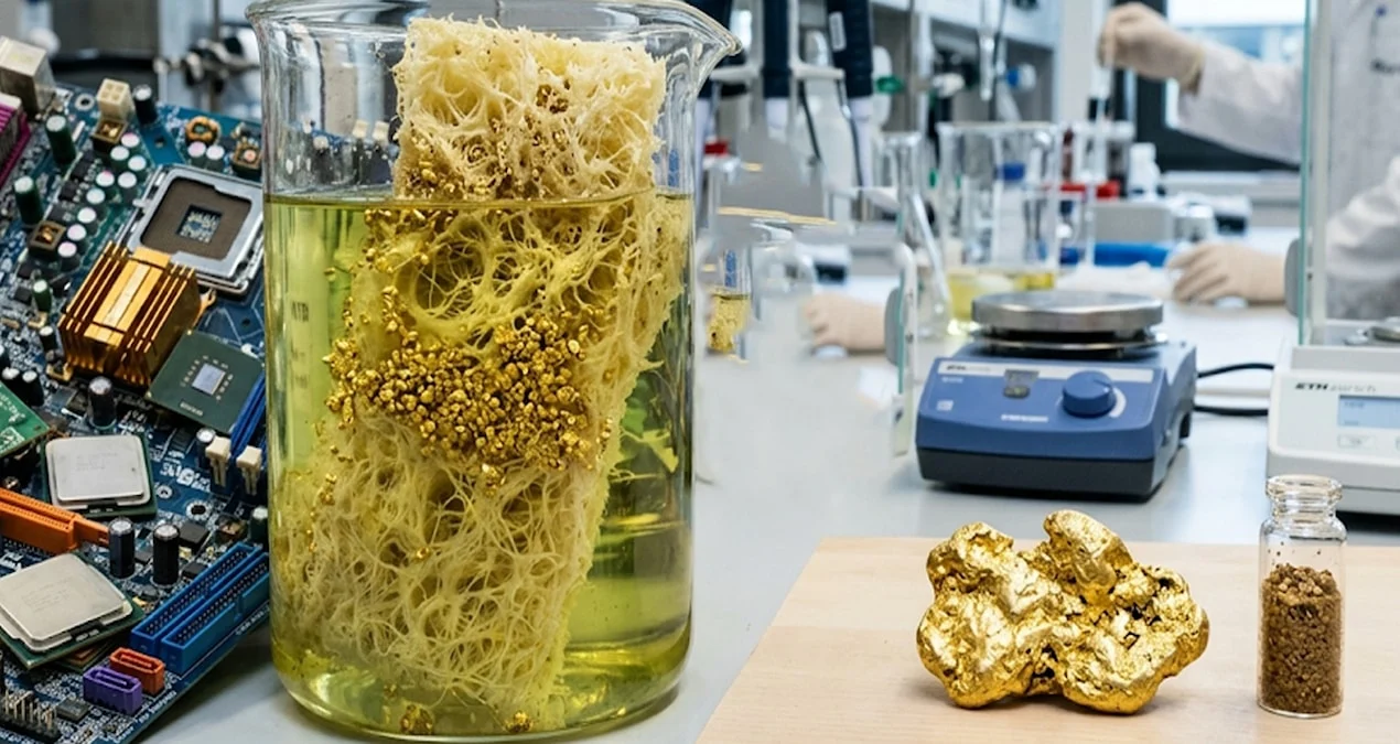 Pendir suyu elektron tullantılardan qızıl çıxarılmasında inqilabi addım: 22 əyarlı külçə əldə olundu