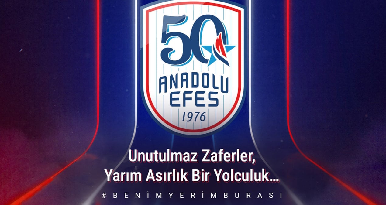 Anadolu Efes 50-ci mövsümündə yeni loqosunu təqdim etdi