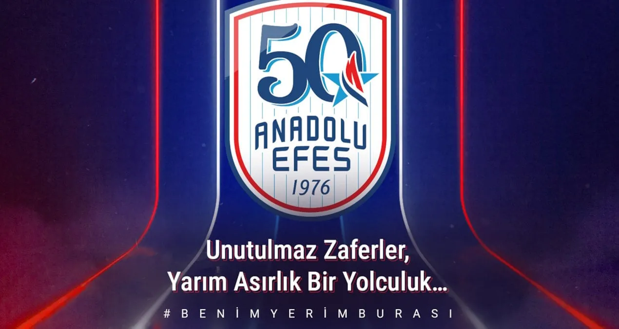 Anadolu Efes 50-ci mövsümündə yeni loqosunu təqdim etdi