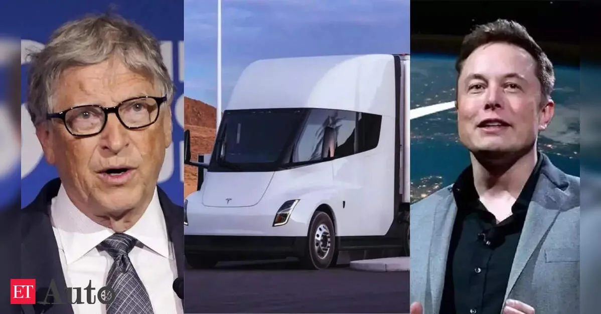 Bill Gates elektrikli yük maşınlarına şübhə ilə yanaşır