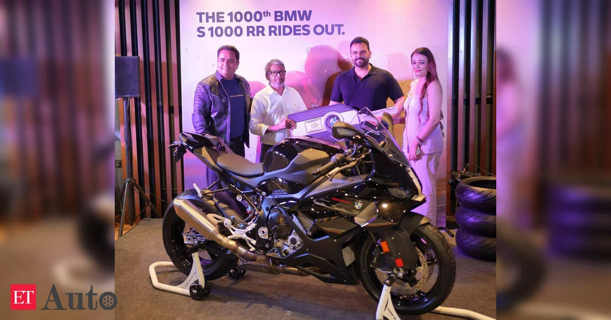 BMW Motorrad Hindistanda 1000 ədəd S 1000 RR satdı