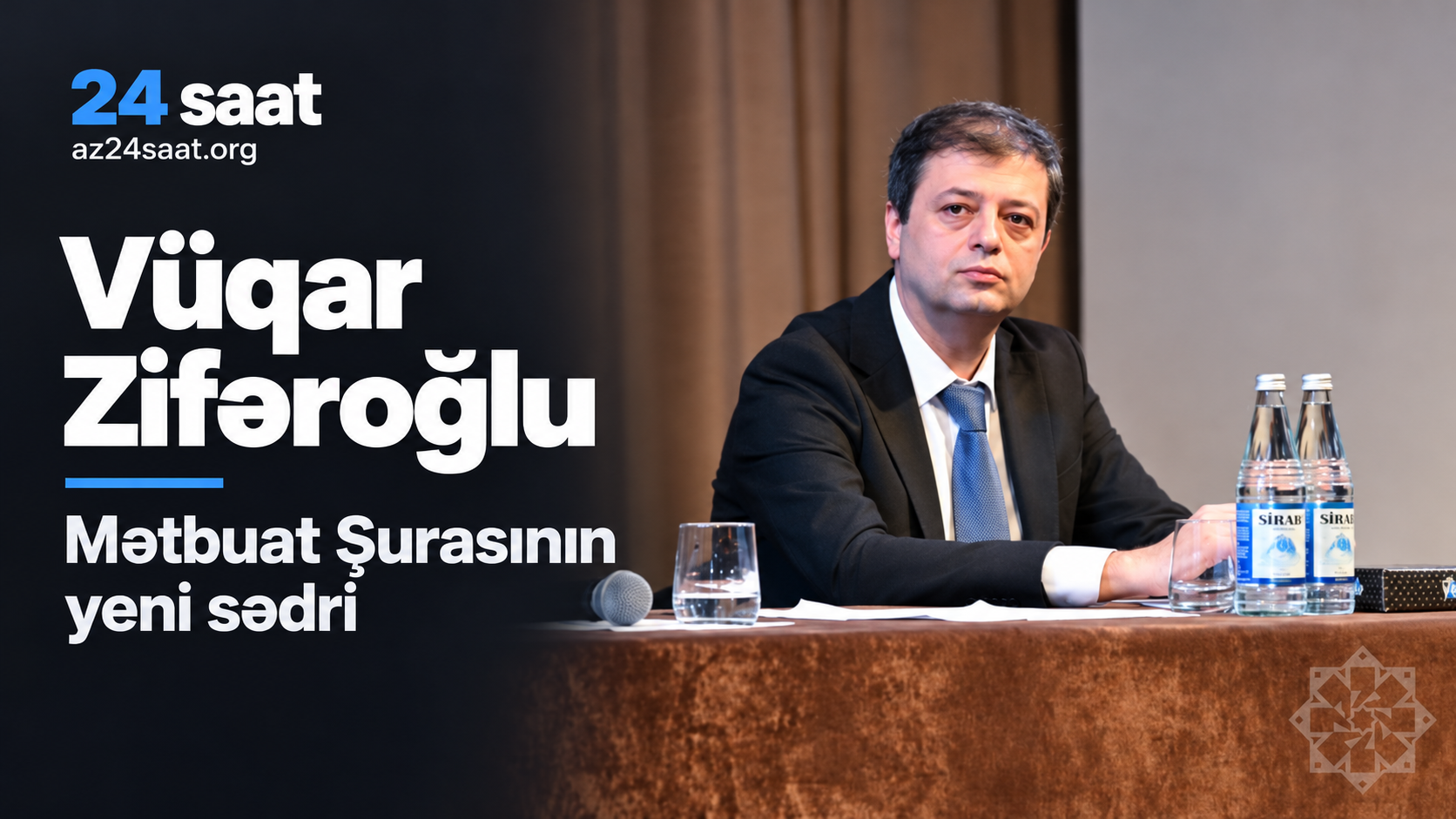 Vüqar Zifəroğlu Mətbuat Şurasının sədri seçildi