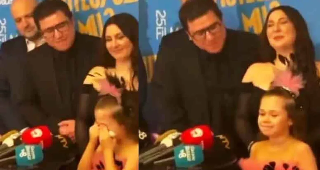 Uşaq aktyor qalada babasının yasında kövrəldi