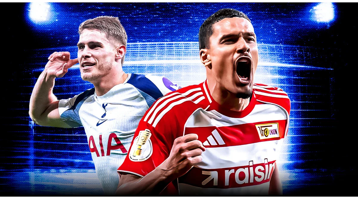 Union Berlin-in qolçu müdafiəçisi Danilho Doekhi Micky van de Ven qədər məhsuldar