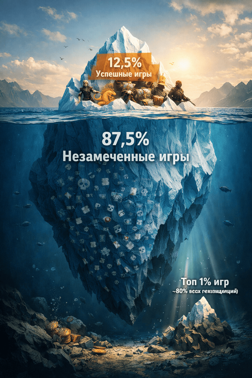 Steam oyunlarının cəmi 12,5%-i rəy alır