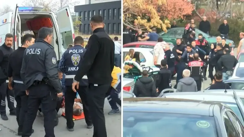 Ankara Məhkəməsi önündə bıçaqlı dava: 5 yaralı