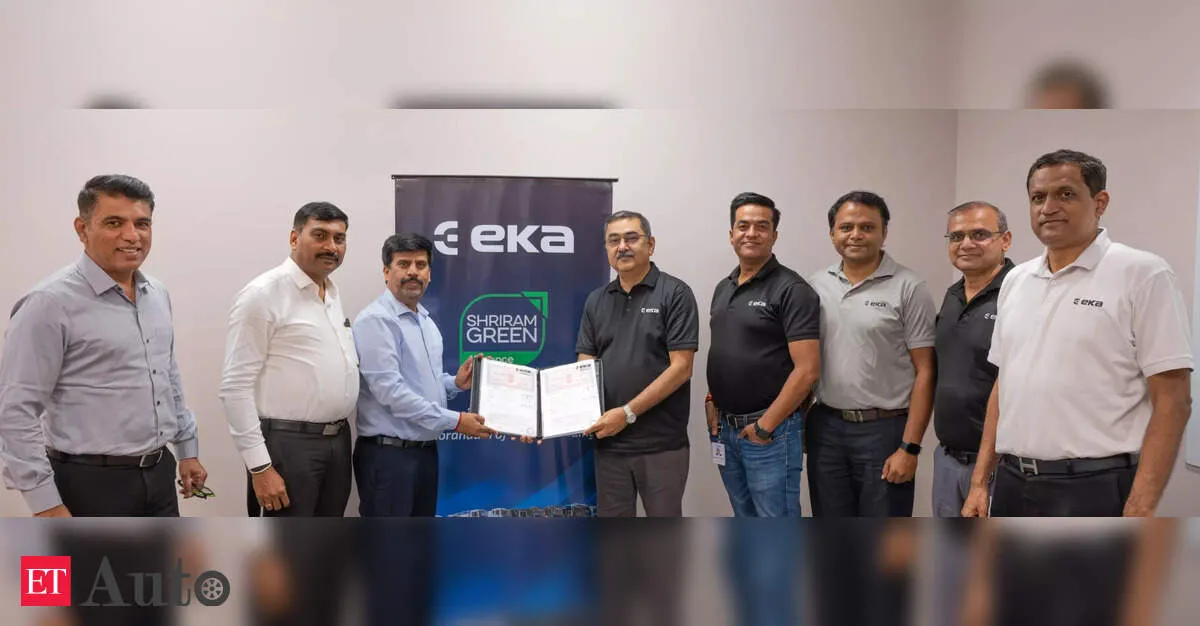 EKA Mobility və Shriram Green Finance Hindistanda elektromobilləri dəstəkləyəcək