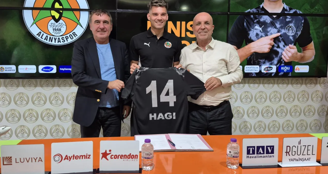 İanis Hagi Alanyaspora keçdi, atası ilə imzaladı
