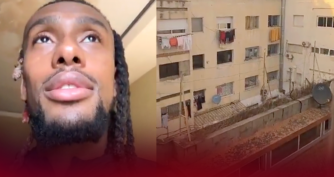 Osimhen qaldığı otelin pis vəziyyətinə görə tənqid olunur