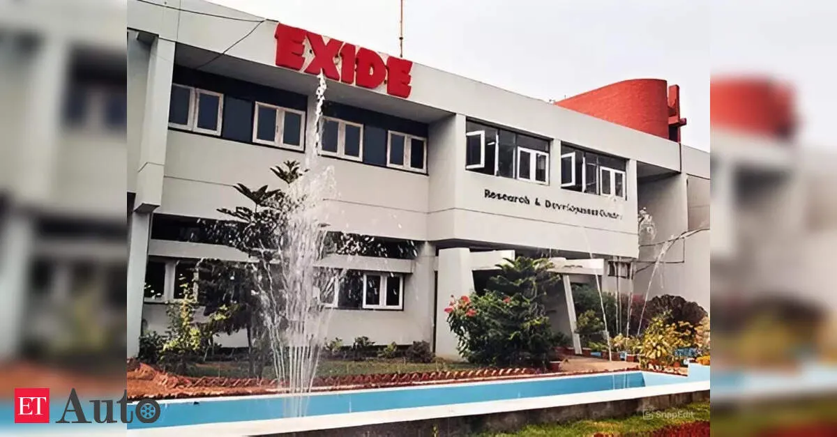 Exide Industries litium-ion batareya istehsalına 100 crore rupi sərmayə qoydu