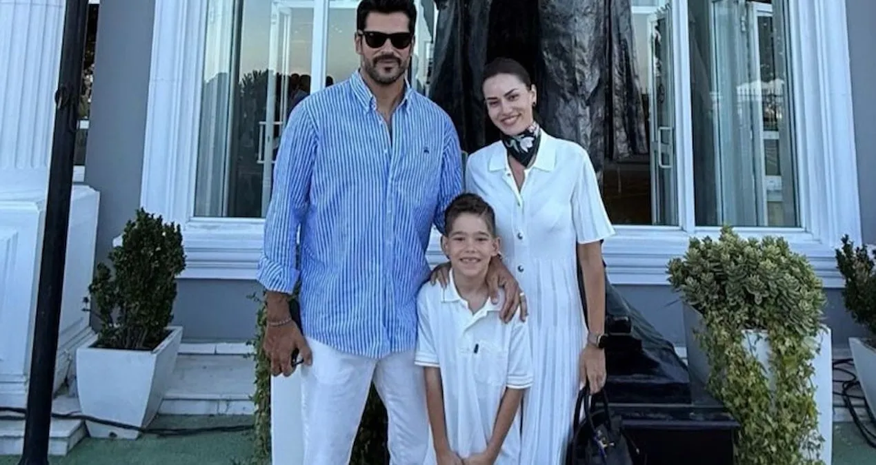 Fahriye Evcen və Burak Özçivit oğullarının xoş gününü qeyd etdi: 'Yolun həmişə açıq olsun, oğlum'