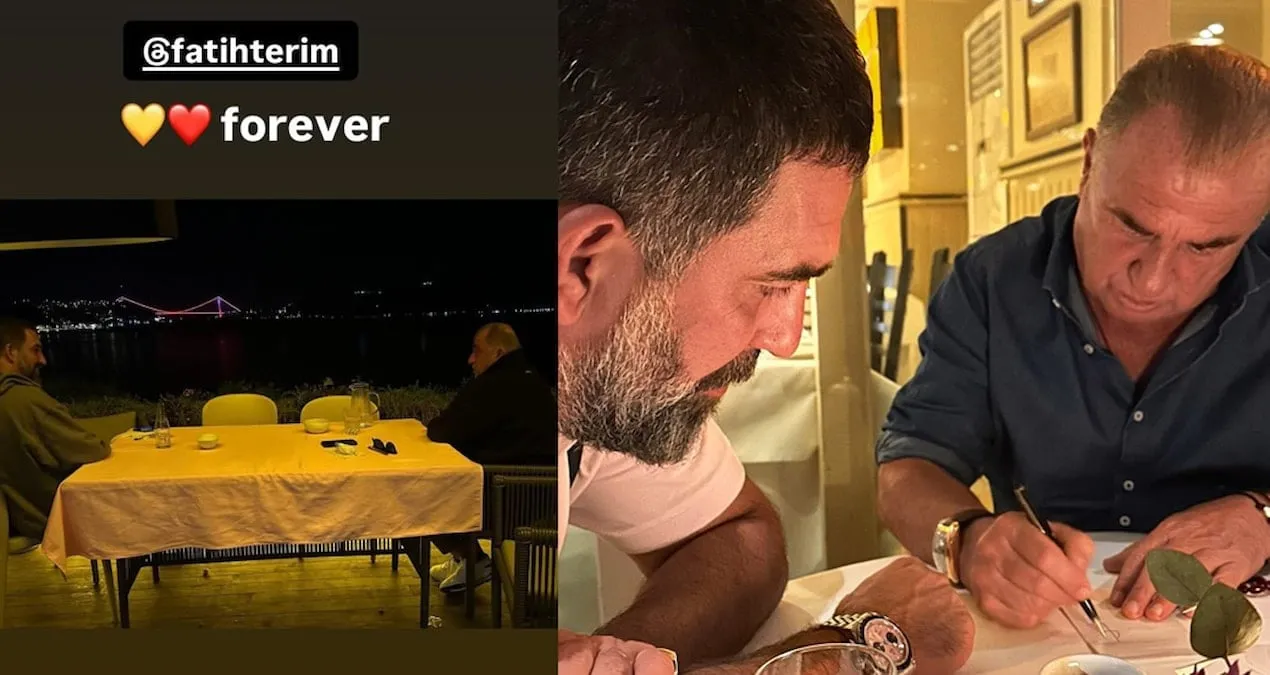 Arda Turan Fatih Terimi təbrik etdi