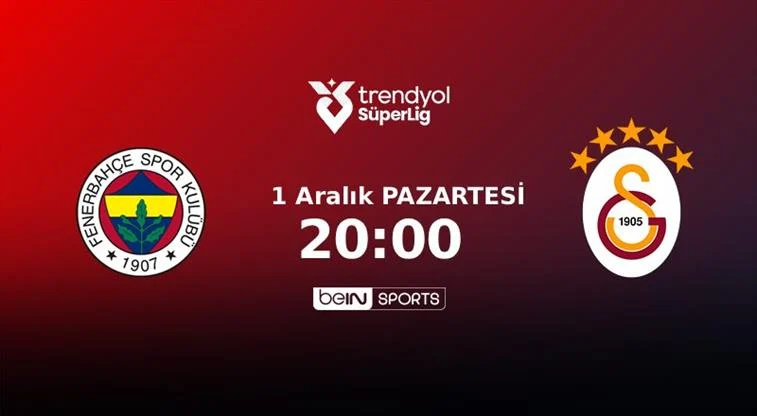 CANLI: Fənərbaxça-Qalatasaray derbisi beIN SPORTS