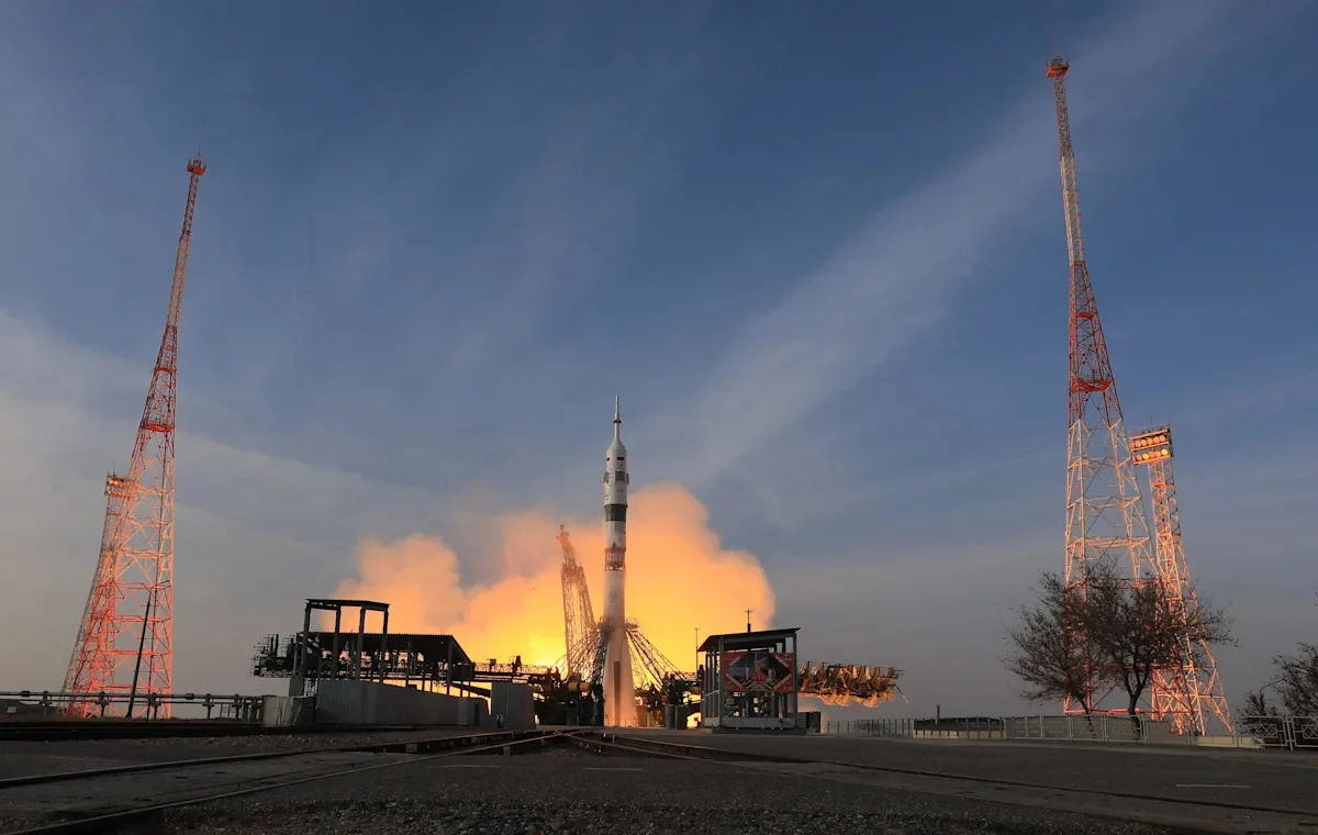 NASA astronavtı ISS-ə yola düşərkən Rusiyanın start meydançası zədələndi