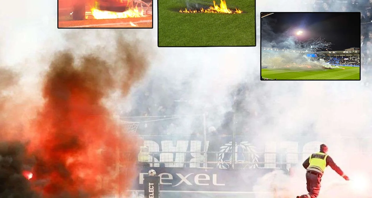 Komanda məğlub oldu, azarkeşlər stadionu yandırdılar