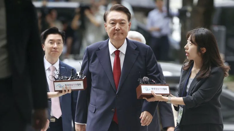 Cənubi Koreyanın keçmiş prezidenti Yoon Suk Yeol qiyam ittihamı ilə yenidən həbs edildi