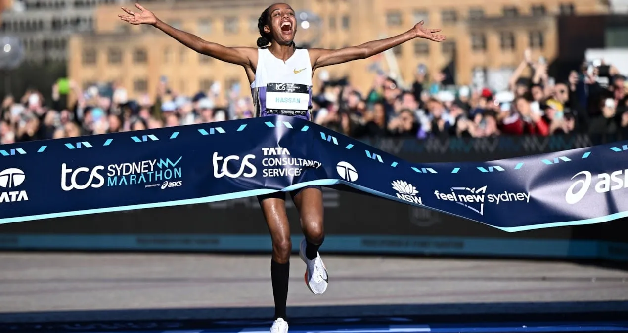 Sidney Maratonunda Kiros və Hassan qalib gəldi