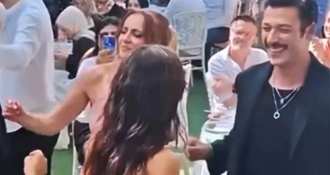 Hafsanur Sancaktutan bacısının nişanında Kubilay Aka ilə görüntülənib