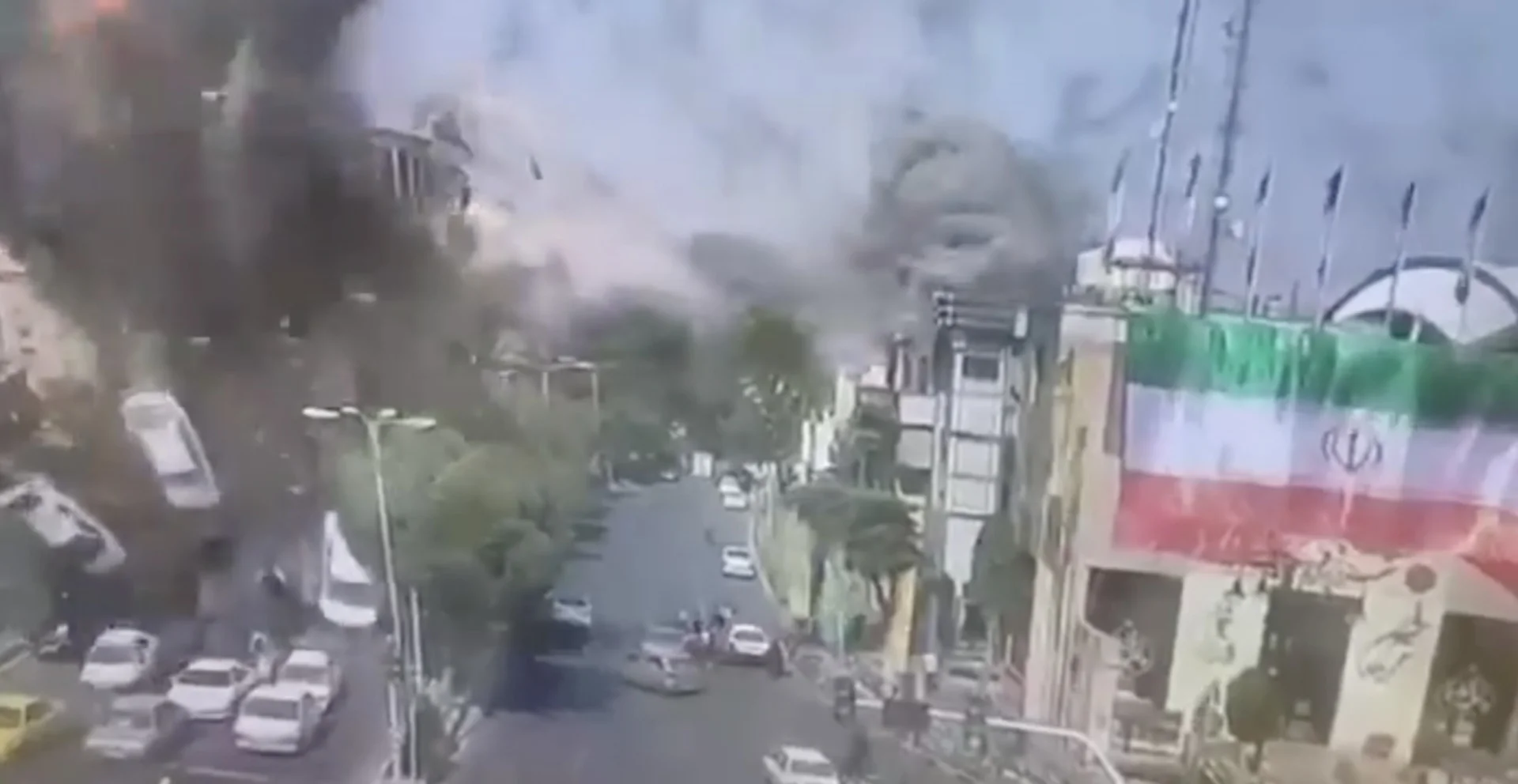 İran İsrailin Tehrana İyun Zərbəsinin Videosunu Yayımladı